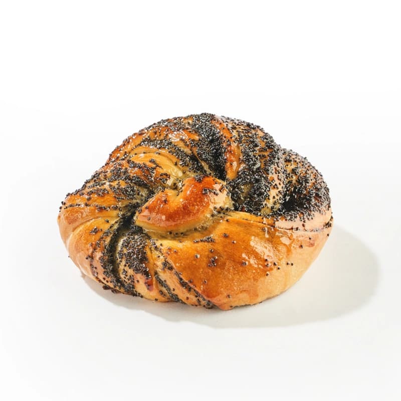 Poppy seed bun