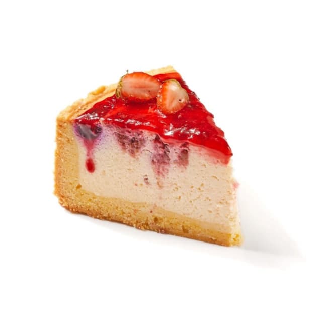 Berry cottage cheese cheesecake