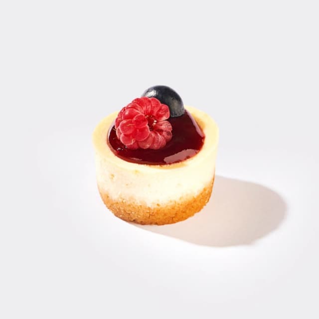 Mini cheesecake assortment