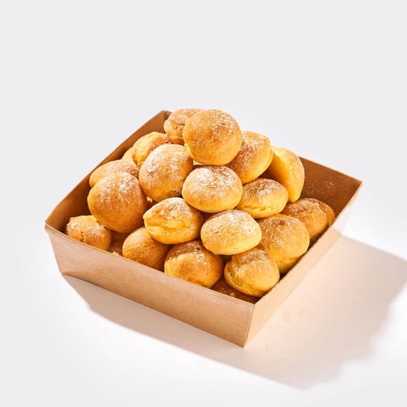 Profiteroles in a package