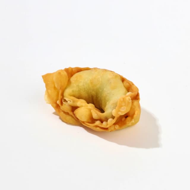 Fried pelmeni