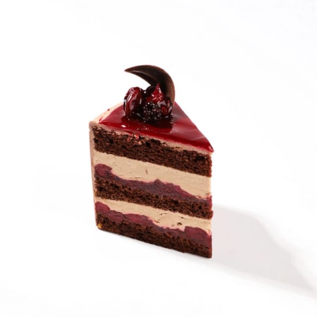 Cherry in chocolate pastry