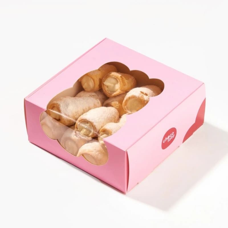 Cream-filled pastry rolls (0.4 kg)