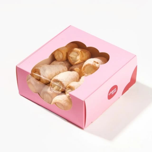 Cream-filled pastry rolls (0.4 kg)