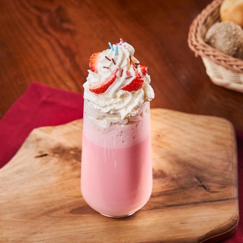 Strawberry milkshake