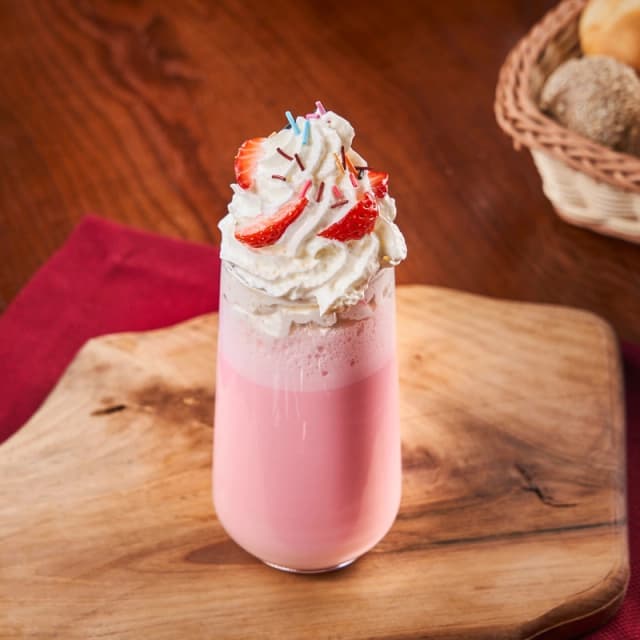 Strawberry milkshake