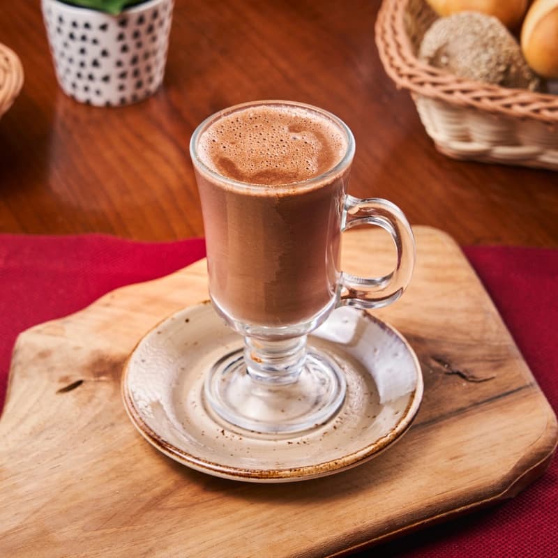 Какао с молоком